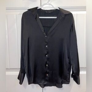 Zara Satin Blouse